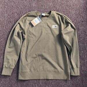 The North Face Men's Khaki Crewneck Sweater